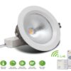 Đèn LED Âm trần Downlight COB 110/9W (Điều khiển bằng Remote) D AT14L 110/9W.RF RẠNG ĐÔNG 1