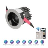 Đèn LED Âm trần Downlight đổi màu 65/7W (A24) AT19.BLE 65/7W (A24) RẠNG ĐÔNG
