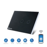 Công tắc cảm ứng âm tường thông minh 3 nút bấm RD SW.3F RẠNG ĐÔNG