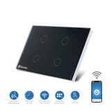 Công tắc cảm ứng âm tường thông minh 4 nút bấm RD SW.4F RẠNG ĐÔNG