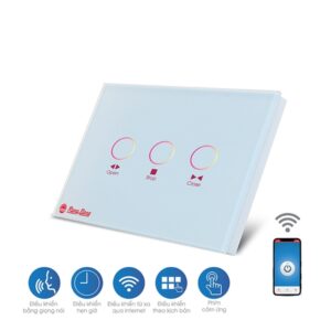 Công tắc cảm ứng điều khiển rèm cửa RD - SW/REM.1 RẠNG ĐÔNG