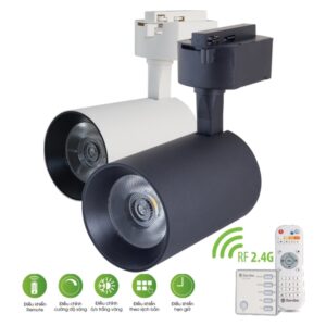 Đèn LED Tracklight 20W - Điều khiển bằng Remote D TRL04L/20W.RF RẠNG ĐÔNG