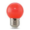 Bóng đèn LED BULB tròn 1W màu đỏ A45R 1WRẠNG ĐÔNG 2