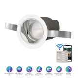 Đèn LED Âm trần Downlight Xoay góc 60/7W AT18.BLE 60/7W RẠNG ĐÔNG