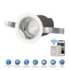 Đèn LED Âm trần Downlight Xoay góc 60/7W AT18.BLE 60/7W RẠNG ĐÔNG 2