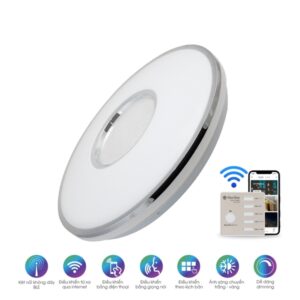 Đèn LED ốp trần 490/40W Bluetooth LN19.BLE 490/40W RẠNG ĐÔNG